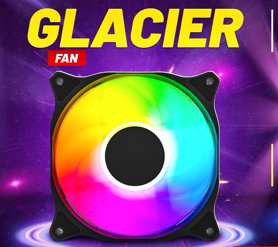 Edragon Case Fan Glacier Kit with Remote 3 in 1 Edragon Case Fan Glacier Kit with Remote 3 in 1